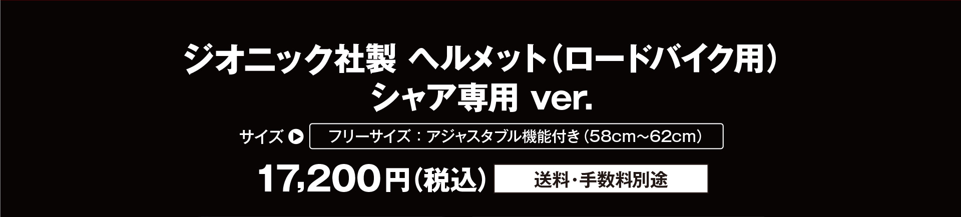 ジオニック社製 ヘルメット（ロードバイク用）シャア専用ver