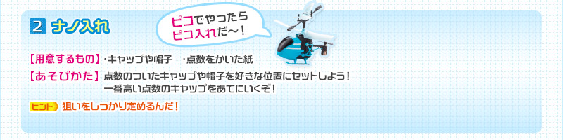 ナノ入れ／ピコ入れ